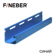 J-профиль FineBer Classic Color синий 3.66м АКЦИЯ!!!