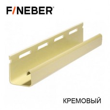 J-профиль FineBer Classic Color кремовый 3.05 м (МАЛЕНЬКИЙ) АКЦИЯ!!!