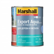 Краска Marshall Export Agua белая глянц (0,8л) 