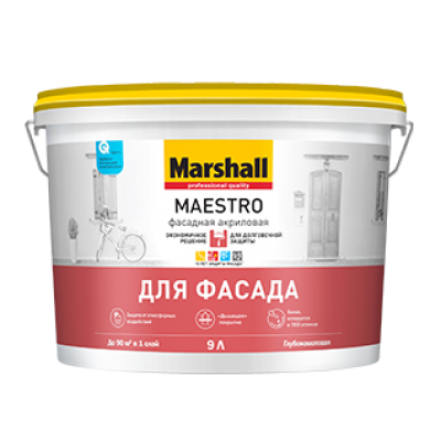 «Marshall Maestro» — Фасадная Акриловая 9л