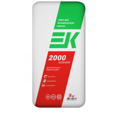 Клей плиточный ЕК-2000 (25кг.)